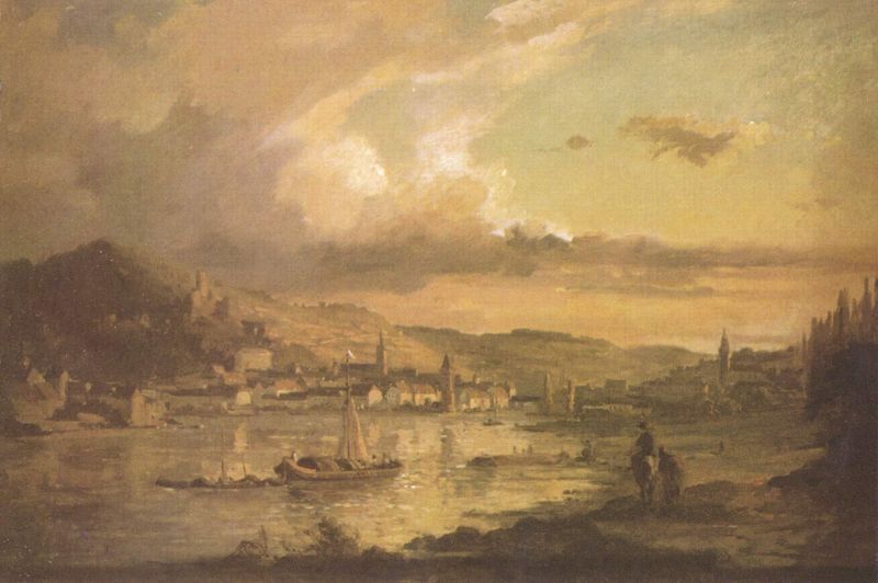 Wertheim, painting by Carl Anton Joseph Rottmann